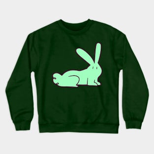 Green Bunny Crewneck Sweatshirt